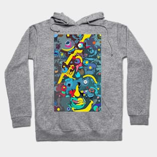 Abstract Color Hoodie